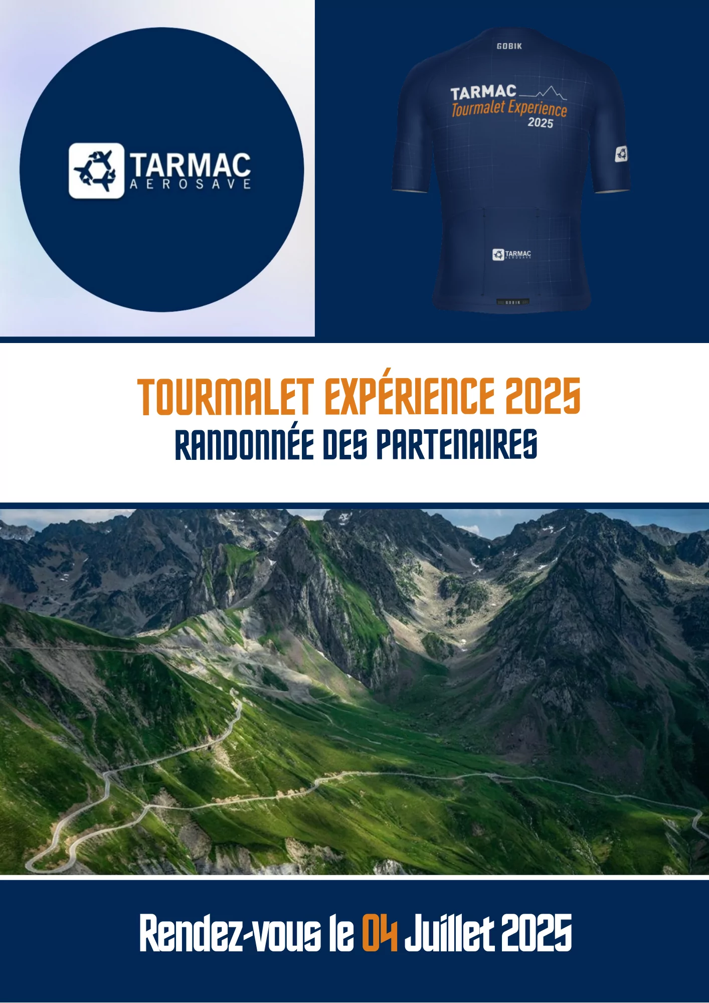 Randonnées TARMAC AEROSAVE